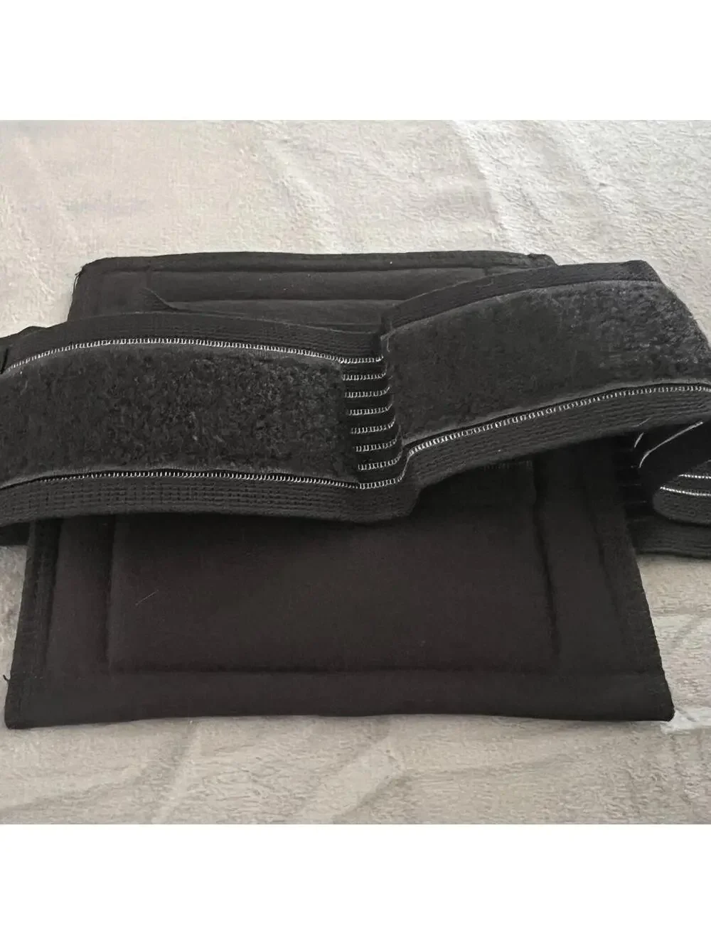 Breathable G‎ Tube Holder Belt Large Square Sponge Feeding Tube Pouch 2 Pack